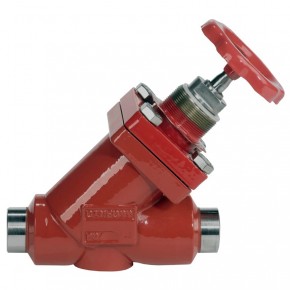 Вентиль (клапан) запорный Danfoss SVA-S 15 A STR H-WHEEL