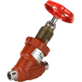 Вентиль (клапан) запорный Danfoss SVA-S 10 D STR H-WHEEL