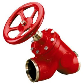 Вентиль (клапан) запорный Danfoss SVA-S 100 D STR H-WHEEL