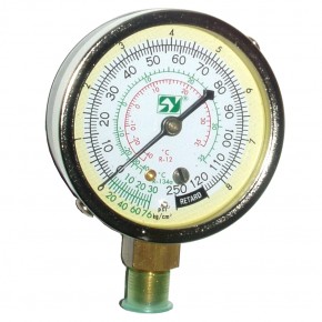 Манометр для фреона Shine Year R-134G-250