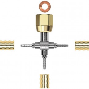 Фитинг к гибкой капиллярной трубке Gomax XPA2C2